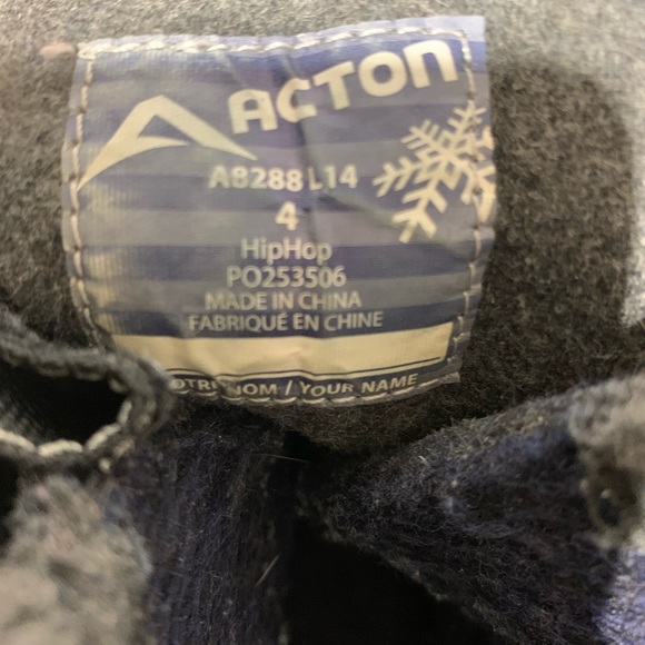 Action Hip Hop size 4 Winter boots - Picture 2 of 5